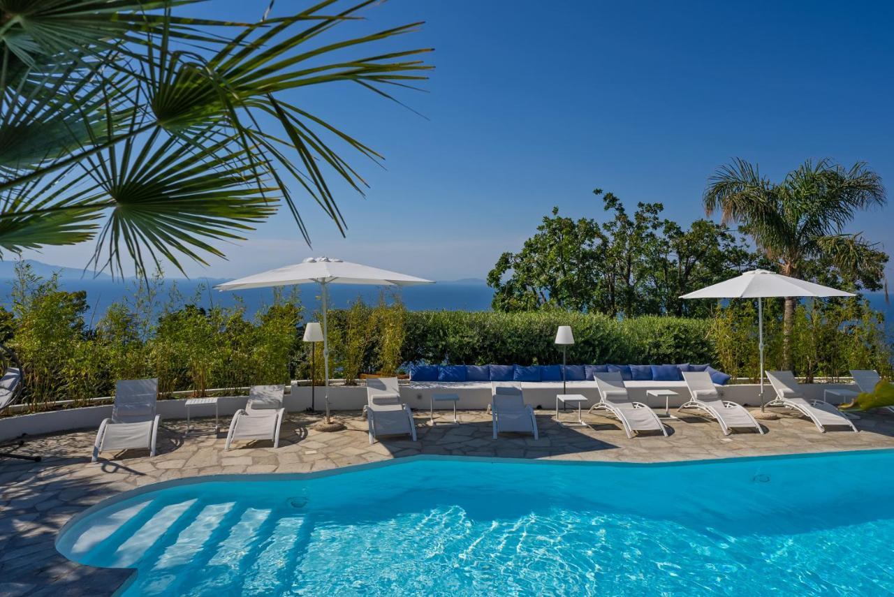 Capri Blue Luxury Villa Le Tre Monelle أناكابْري المظهر الخارجي الصورة