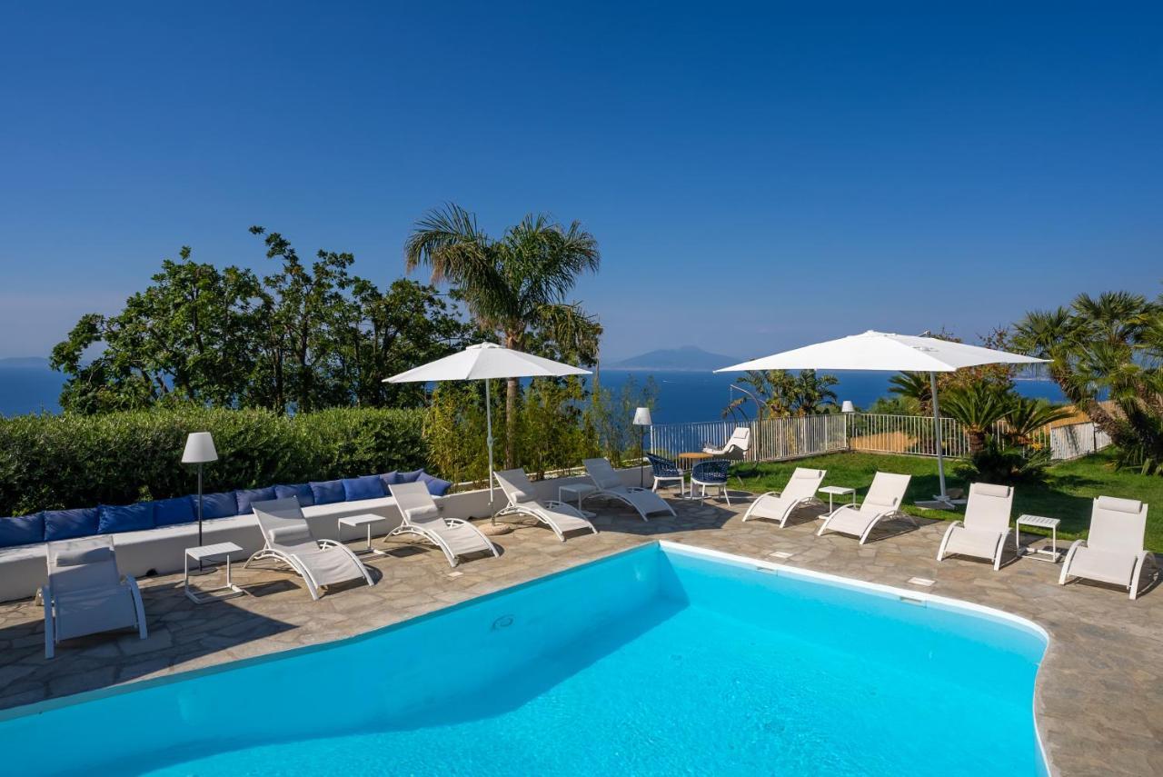 Capri Blue Luxury Villa Le Tre Monelle أناكابْري المظهر الخارجي الصورة